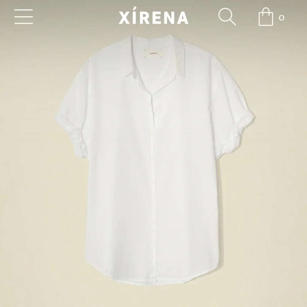 EUC Xirena Channing top White Medium - Picture 7 of 9